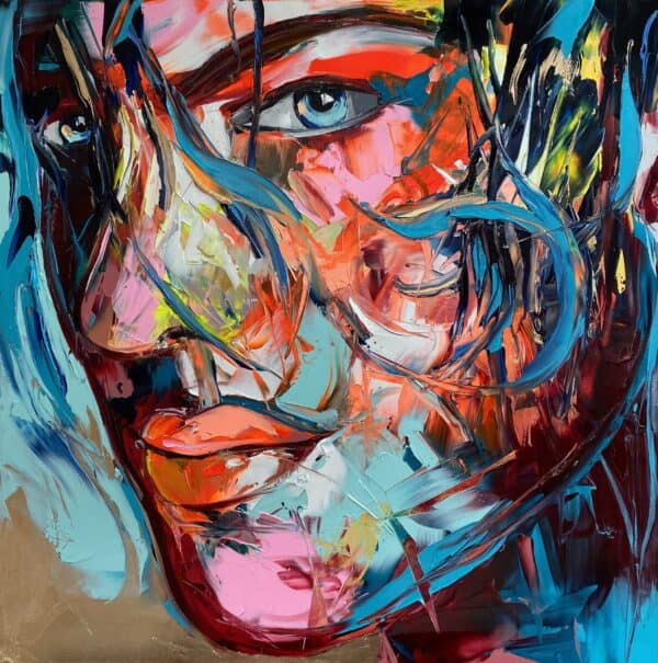 Blue man
